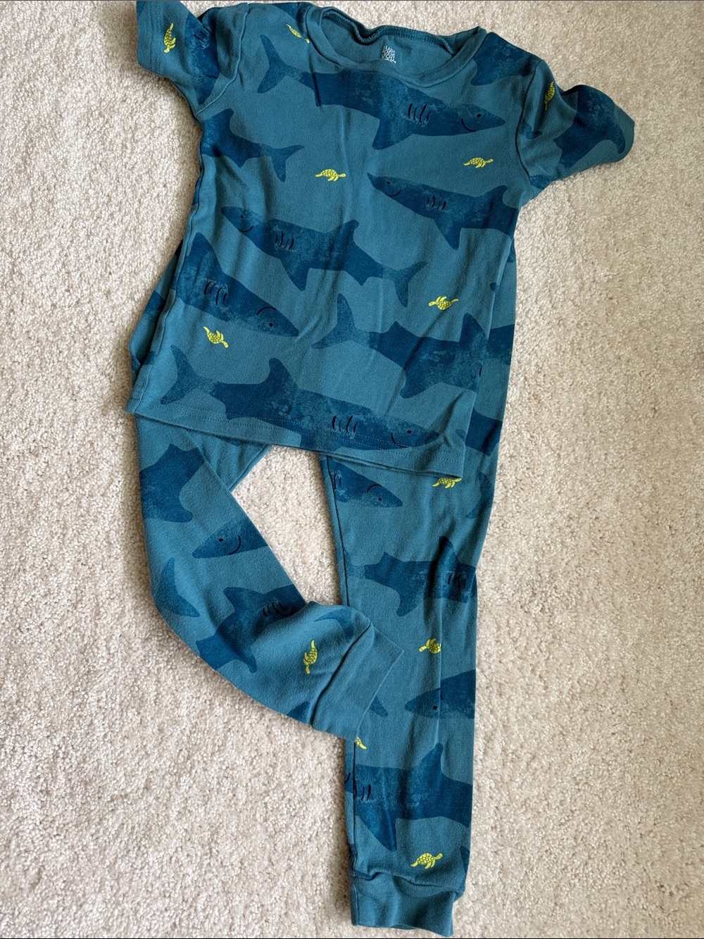 Carter’s Just One You Shark Kids Fitted Pajama Set 5T